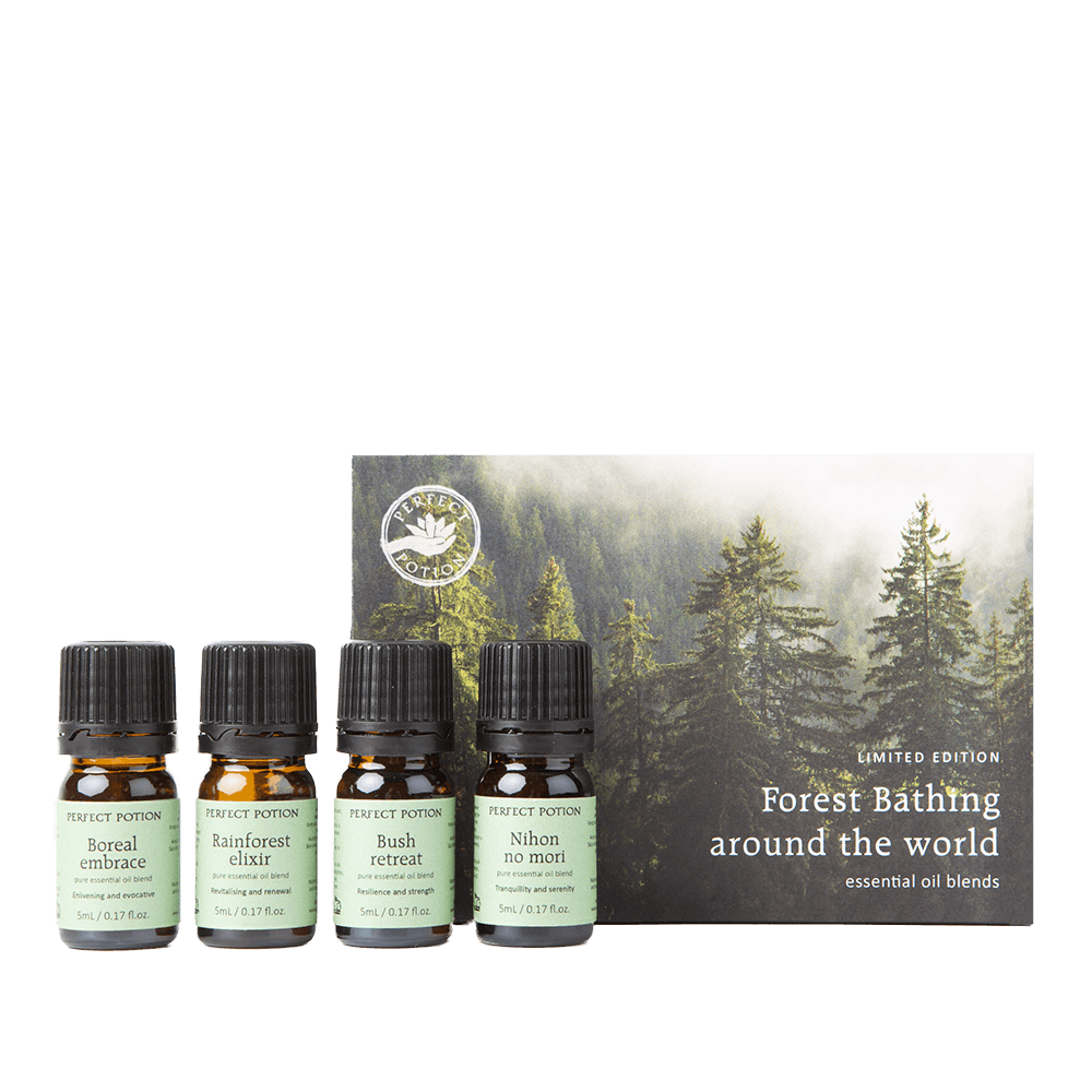 Forest Bathing Around the World Essential Oil Blends Kit