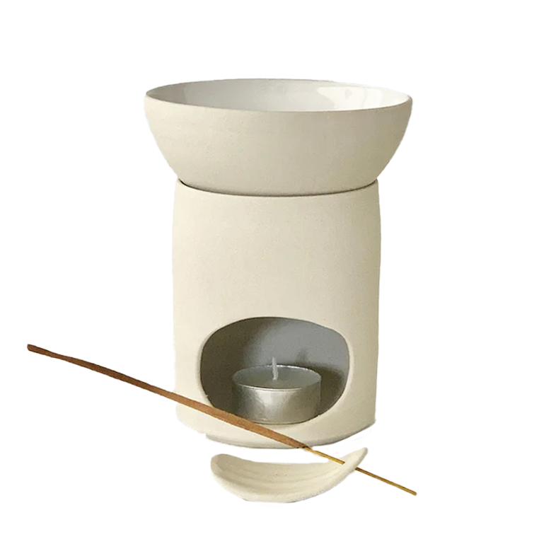 White Ceramic Oil Burner