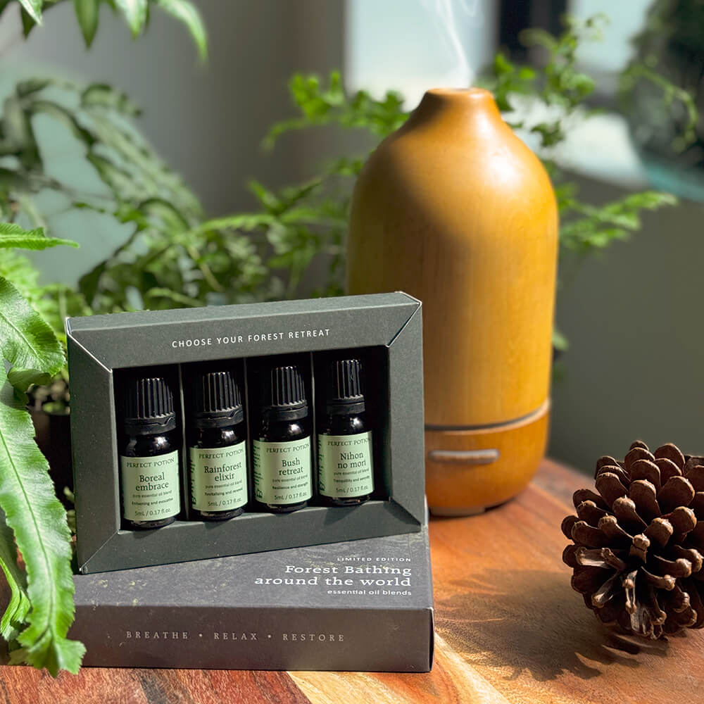 Forest Bathing Around the World Essential Oil Blends Kit