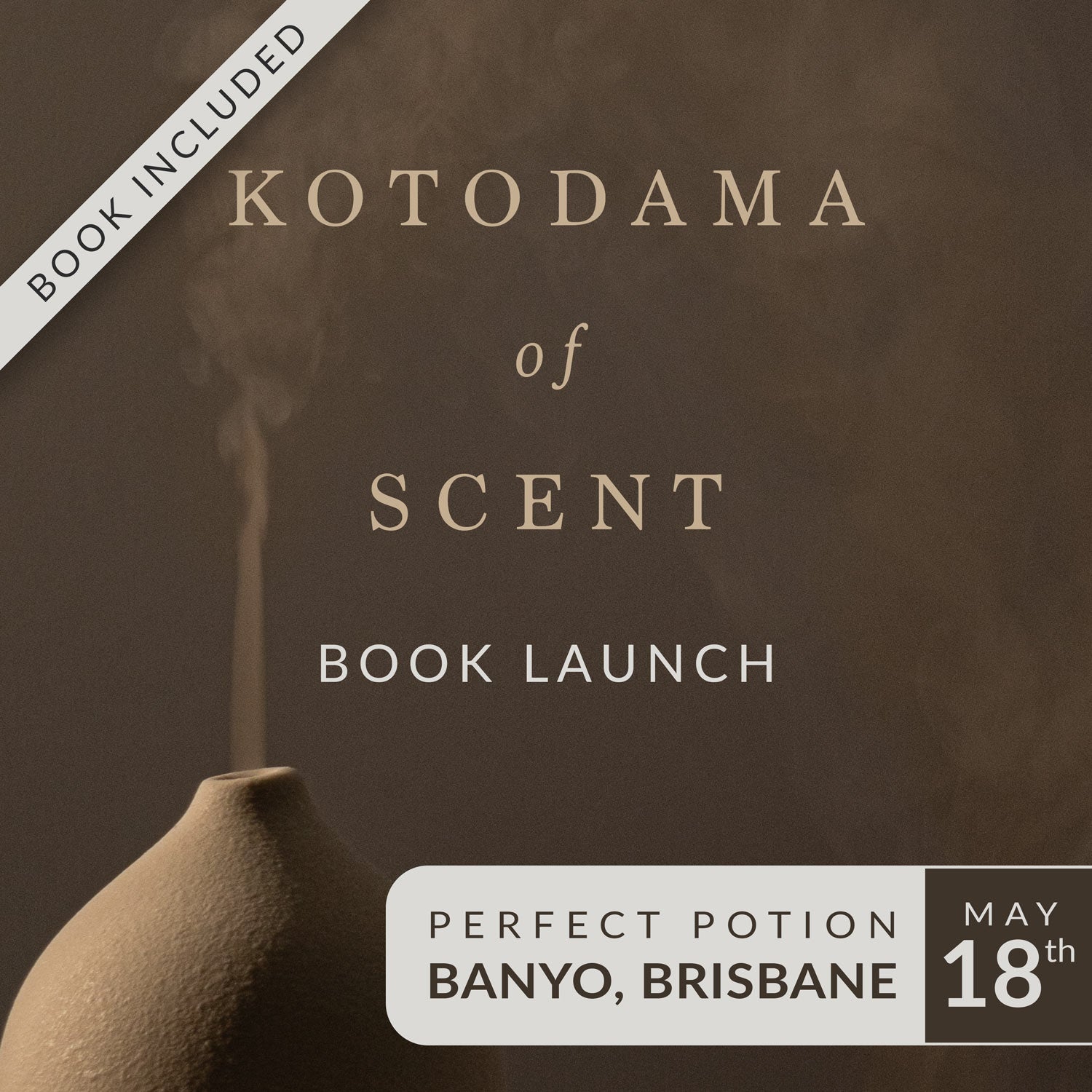 Kotodama of Scent Book Launch - Brisbane